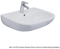 Duravit Waschtischarmatur Duravit D-Code Waschtisch 55x43cm weiss, 2310550000