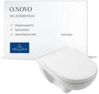Villeroy & Boch Tiefsp&uuml;l-WC O.novo, wandh&auml;ngendes WC- Set mit WC-Sitz,