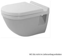 Duravit WC-Komplettset Duravit Starck 3 Wand-Tiefsp&uuml;l-WC 360x540mm,