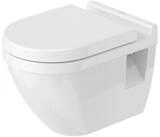 Duravit Tiefsp&uuml;l-WC Starck 3 WC-Set SoftClose Alpinwei&szlig; 42000900A1, wandh&auml;ngend,