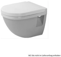Duravit WC-Komplettset Duravit Starck 3 Wand-Tiefsp&uuml;l-WC Compact 360x485mm, wei&szlig;