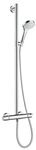 hansgrohe Duschsystem Croma Select S, 3 Strahlart(en), SemiPipe Multi mit...