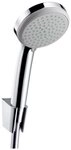 hansgrohe Handbrause Croma 100, Brauseset 100 Vario mit Brauseschlauch 1600 mm -