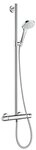 hansgrohe Duschsystem Croma Select E, 3 Strahlart(en), SemiPipe 110 Multi mit