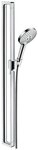 hansgrohe Stangenbrause-Set Axor Citterio E, H&ouml;he 100.9 cm, 3 Strahlart(en),