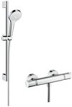 hansgrohe Duschsystem Croma Select S, H&ouml;he 66.9 cm, 3 Strahlart(en), Vario mit