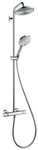 hansgrohe Duschsystem Raindance S Showerpipe, H&ouml;he 121.2 cm, 240 1jet EcoSmart mit