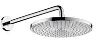 hansgrohe Kopfbrause Raindance S, Tellerkopfbrause 300 1jet mit Brausearm 460...