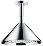 hansgrohe Kopfbrause Axor Front 240, 2jet mit Deckenanschluss - Chrom