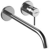HANSA Waschtischarmatur Hansapublic Fertigmontageset Einhand-Wandbatterie f.