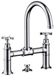 hansgrohe Waschtischarmatur Axor Montreux 220 2-Griff Kreuzgriff mit