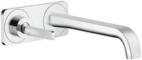 hansgrohe Unterputzarmatur Axor Citterio E Waschtischmischer mit Platte Unterputz