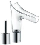 hansgrohe Waschtischarmatur Axor Starck V 110 2-Loch Waschtischmischer mit
