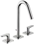 hansgrohe Waschtischarmatur Axor Citterio M 160 3-Loch mit...