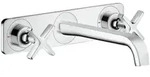 hansgrohe Unterputzarmatur Axor Citterio E 3-Loch Waschtischarmatur mit Platte