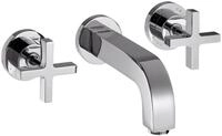 hansgrohe Unterputzarmatur Axor Citterio 3-Loch Waschtischarmatur Kreuzgriff