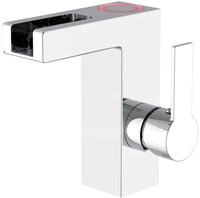 Sch&uuml;tte Waschtischarmatur Wasserhahn mit LED-Schwallauslauf, Mischbatterie