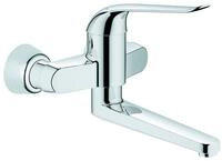 Grohe Waschtischarmatur Eurosmart Care Einhand-Waschtischbatterie Ausladung 257...