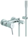 Grohe Wannenarmatur Concetto Einhand-Wannenbatterie mit Brausegarnitur - Chrom