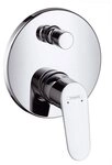 hansgrohe Wannenarmatur Focus Einhebel mit integrierter Sicherungskombination