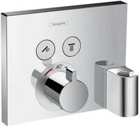 hansgrohe Brausethermostat ShowerSelect F&uuml;r 2 Verbraucher m. Schlauchanschluss...