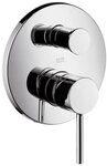 hansgrohe Wannenarmatur Axor Starck Einhebel-Wannenmischer Unterputz mit...