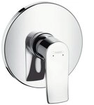 hansgrohe Duscharmatur Metris Einhebel-Brausemischer Unterputz rund - Chrom