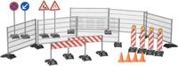Bruder&reg; Spielwelt bworld Baustellenset Zaun Schilder Pylonen (62007), Made in...