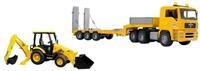 Bruder&reg; Spielzeug-LKW bruder MAN TGA Tieflader mit JCB MIDI Baggerlader