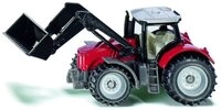 Siku Spielzeug-Auto siku Massey Ferguson Traktor mit Frontlader -...