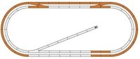 Roco Modelleisenbahn-Set H0 Gleis-Erg&auml;nzungsset 1 zu Digital-Startsets 51250