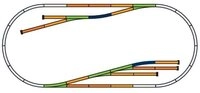 PIKO Modelleisenbahn-Set H0 Gleis-Erg&auml;nzungs-Set 55330