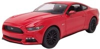 Maisto&reg; Modellauto Ford Mustang GT 2015 rot, Ma&szlig;stab 1:18