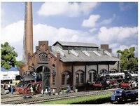 Faller Modelleisenbahn-Set H0 Lokschuppen/Lokwerkstatt 120159