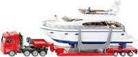 Siku Modellauto SIKU 1849 SUPER - Schwertransport mit Yacht, 1:87, ab 3 Jahre