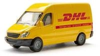 Siku Spielzeug-Auto Postwagen Kurierfahrzeug mit Anh&auml;ngerkupplung, Mit