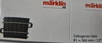 M&auml;rklin Modelleisenbahn-Prellbock M&auml;rklin H0 24107 Ggebogenes C-Gleis Radius...