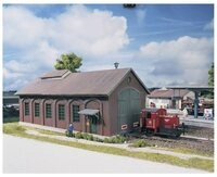 PIKO Modelleisenbahn-Set H0 Lokschuppen Burgstein 61823