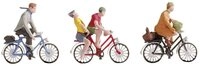 NOCH Modelleisenbahn-Figur N Figuren Fahrradfahrer 36898