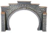 NOCH Modelleisenbahn-Tunnel H0 Tunnel-Portal 2 "Profi-Plus", lackiert 58052