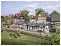 Auhagen Modelleisenbahn-Set Auhagen 11418 H0 Bahnhof Barthm&uuml;hle
