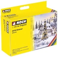 NOCH Modelleisenbahn-Geb&auml;ude Winterlandschafts-Set 08758
