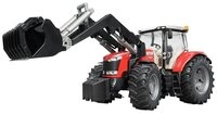 Bruder&reg; Spielzeug-Traktor Massey Ferguson 7624 mit Frontlader,