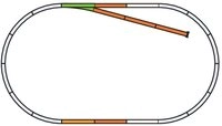 PIKO Modelleisenbahn-Set H0 Piko A-Gleis 55310 Erg&auml;nzungs-Set 1 Set