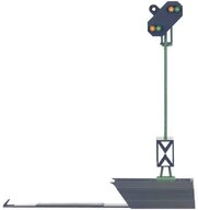 M&auml;rklin Modelleisenbahn-Signal Lichtsignal der DB 76481, mit Zusatzlicht