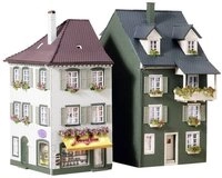 Faller Modelleisenbahn-Geb&auml;ude H0 2 Stadth&auml;user 130414