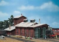 Faller Modelleisenbahn-Geb&auml;ude Faller H0 120161 Geb&auml;ude-Bausatz Lokschuppen,