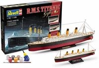 Revell&reg; Modellbausatz Geschenkset Titanic, Ma&szlig;stab 1:700 &middot; 1:1200, (Set),...