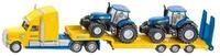 Siku Spielzeug-LKW SIKU FARMER LKW mit New Holland Traktoren