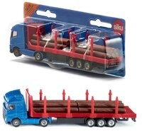 Siku Spielzeug-Auto siku LKW MAN Holztransport 1:87